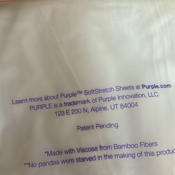 NEW IN PACKAGE Purple Mattress Softstretch Standard Pillowcase Pair-Morning Mist - Picture 12 of 14